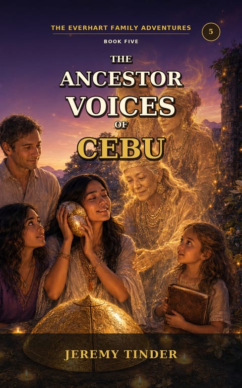 The Ancestor Voices of Cebu — book cover: The Everhart Family Adventures Book 5